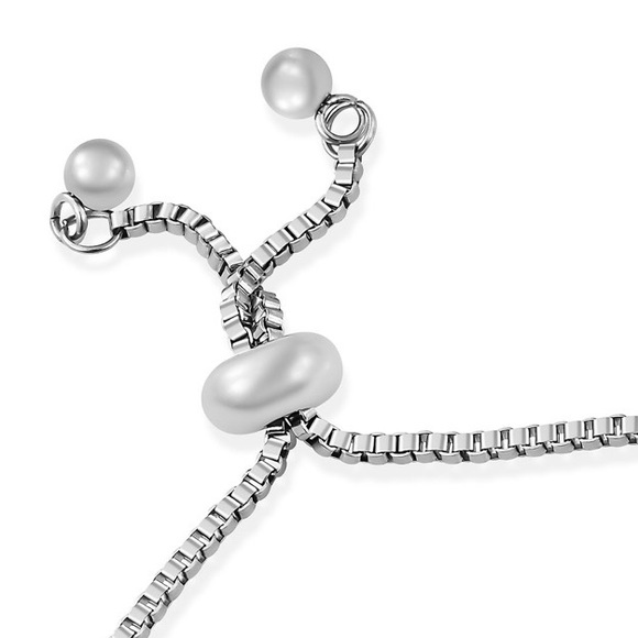 🆕 Natural Green Apatite Heart Station Bracelet - Picture 5 of 6